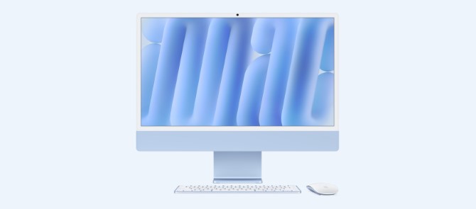 iMac M4 2024 24 inch 8CPU 8GPU 16GB 256GB SSD
