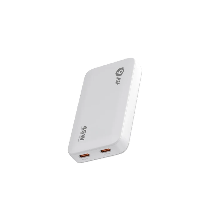 Cốc sạc nhanh 2 cổng 9Fit 45W PD 2C GaN