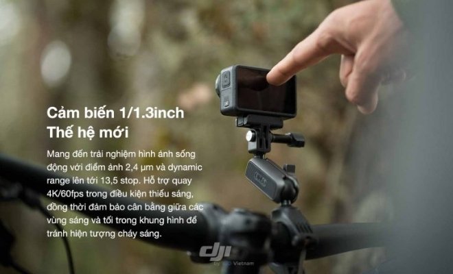 Chất lượng hình ảnh vượt trội với cảm biến 1/1.3 inch thế hệ mới