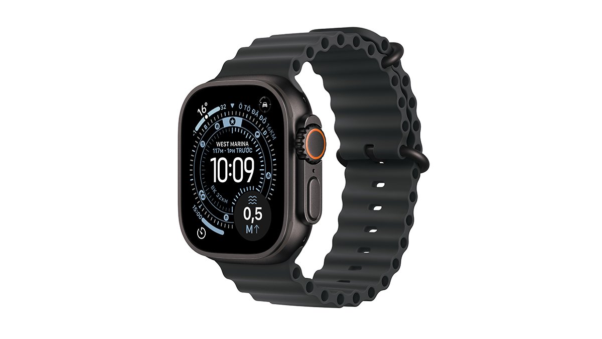 Apple Watch Ultra 3 (2025) 49mm 5G Viền Titan Dây Cao Su