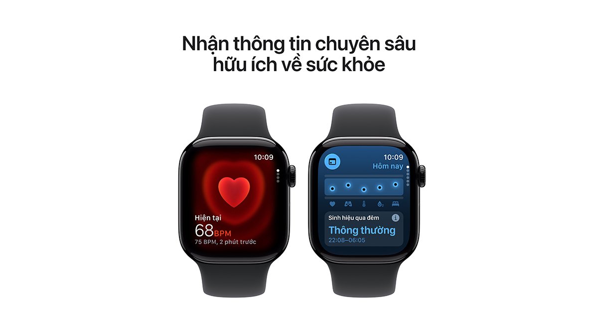 Tính năng theo dõi sức khỏe tiện lợi
