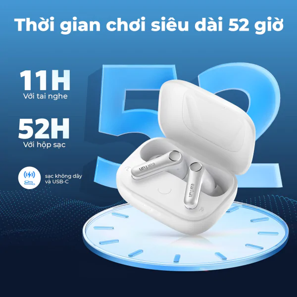 Pin bền bỉ và tiện ích sạc