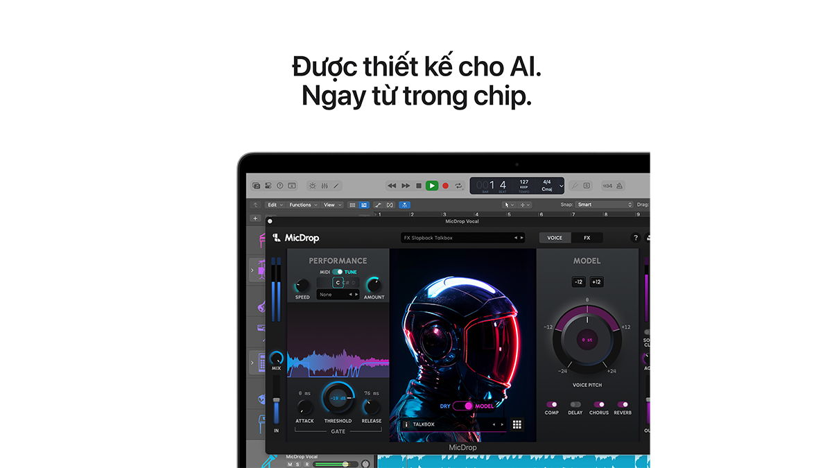 Bộ nhớ thống nhất 16GB và ổ cứng 1TB tốc độ siêu nhanh