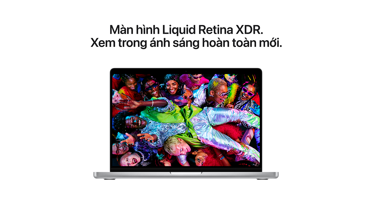Thiết kế màu Space Black và màn hình Liquid Retina XDR
