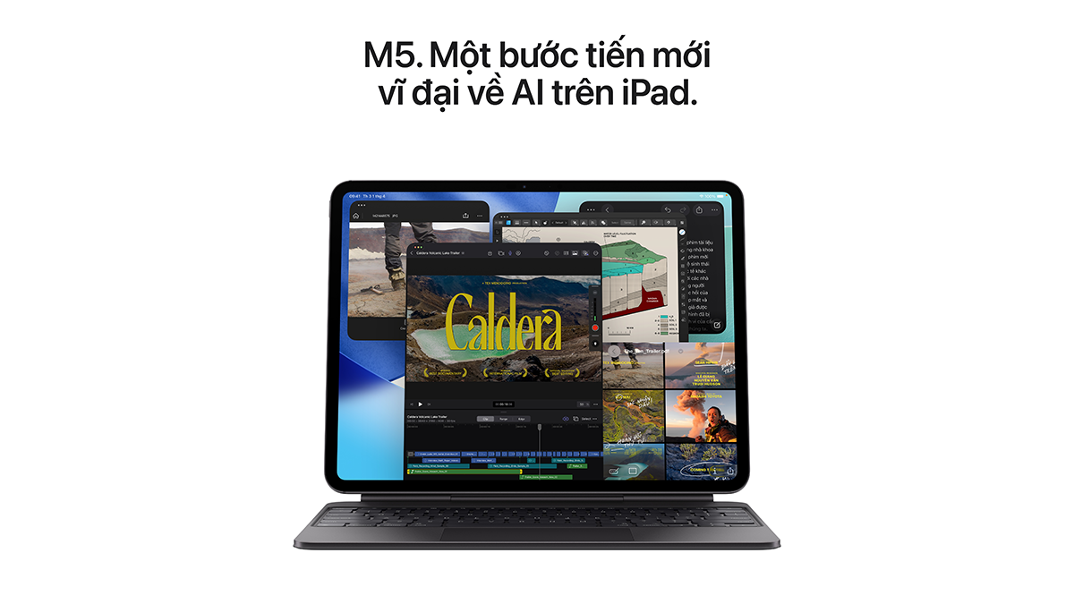 Chip M5 hiệu năng xử lý tối tân cho AI