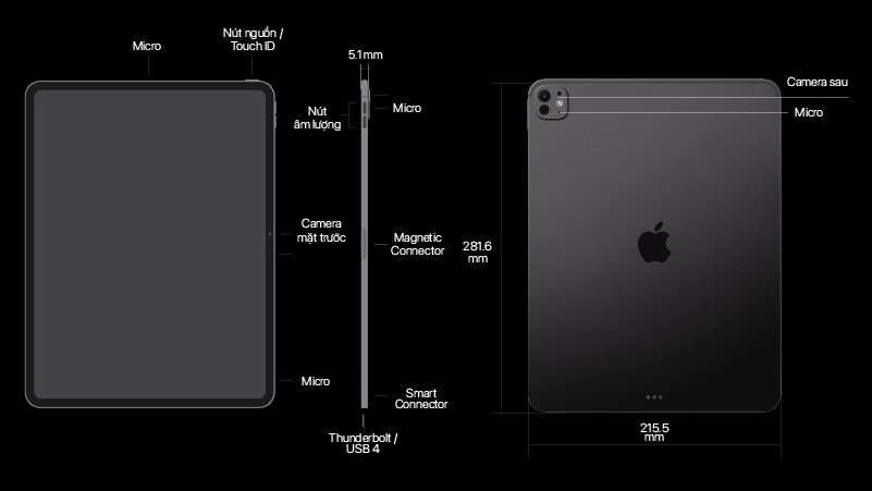 iPad Pro M5 13 inch Wifi 256GB