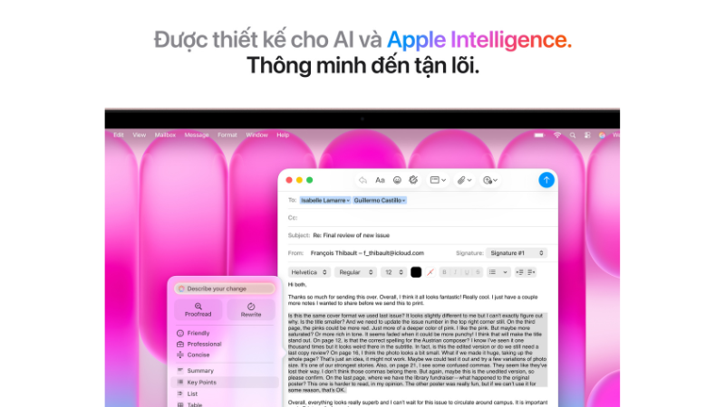 Trải nghiệm Apple Intelligence cá nhân hoá