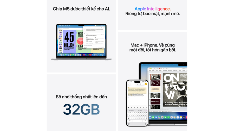 RAM 16GB và SSD 1TB cho đa nhiệm mượt mà