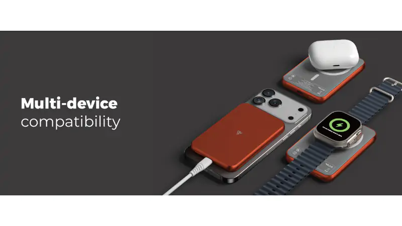 Công nghệ sạc 3 trong 1 trên pin dự phòng Mipow MX05