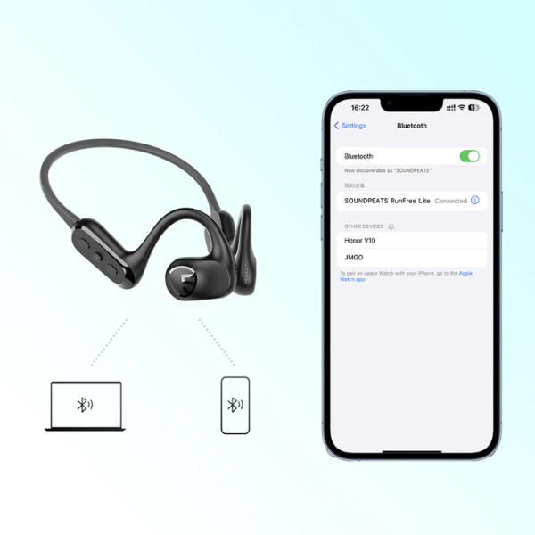 Tai nghe Bluetooth thể thao SoundPEATS Runfree Lite - Ảnh 9