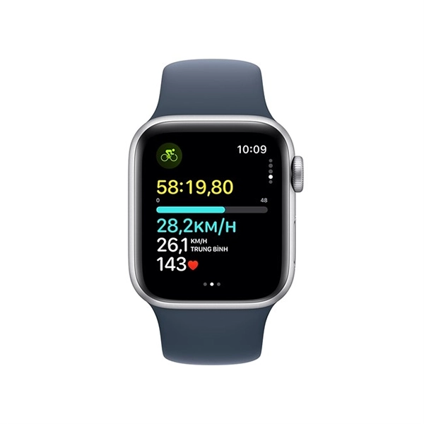 Apple Watch SE 2023 LTE 44mm Viền Nhôm Dây Vải - Chính hãng VN A - Ảnh 6