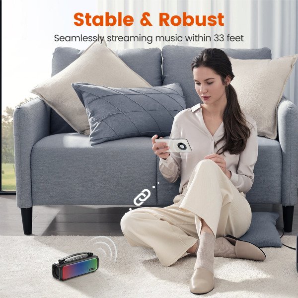 Loa Bluetooth Sounarc P3 - Ảnh 8