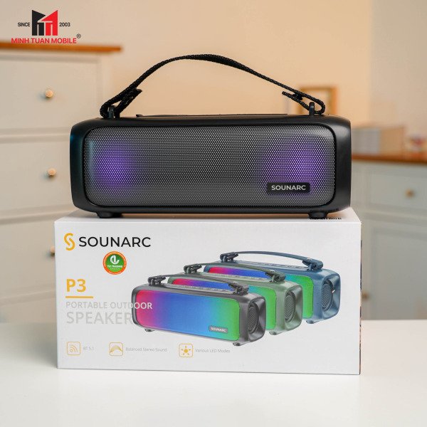 Loa Bluetooth Sounarc P3 - Ảnh 14