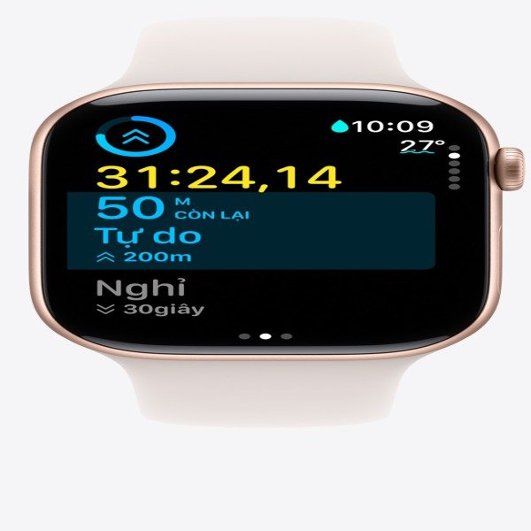 Apple Watch SE 2 2024 GPS 40mm Viền Nhôm Dây Cao Su - Chính hãng VN A - Ảnh 5