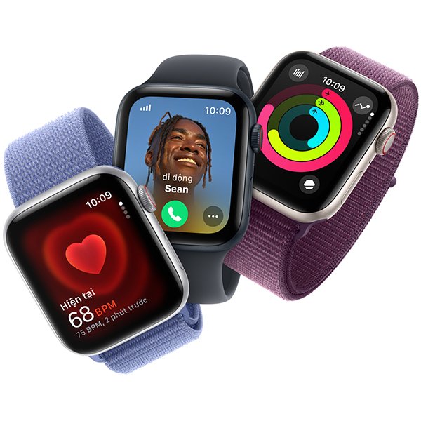 Apple Watch SE 2 2024 GPS 40mm Viền Nhôm Dây Cao Su - Chính hãng VN A - Ảnh 6