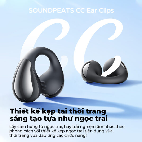 Tai nghe Bluetooth thể thao SoundPEATS Pearlclip Pro - Ảnh 6