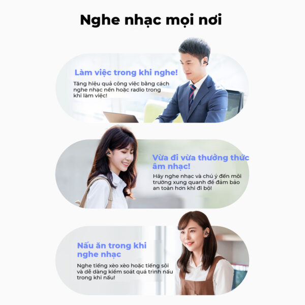 Tai nghe Bluetooth thể thao SoundPEATS Pearlclip Pro - Ảnh 12