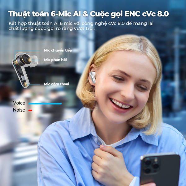 Tai nghe Bluetooth Earfun Air Pro 4 - Ảnh 14