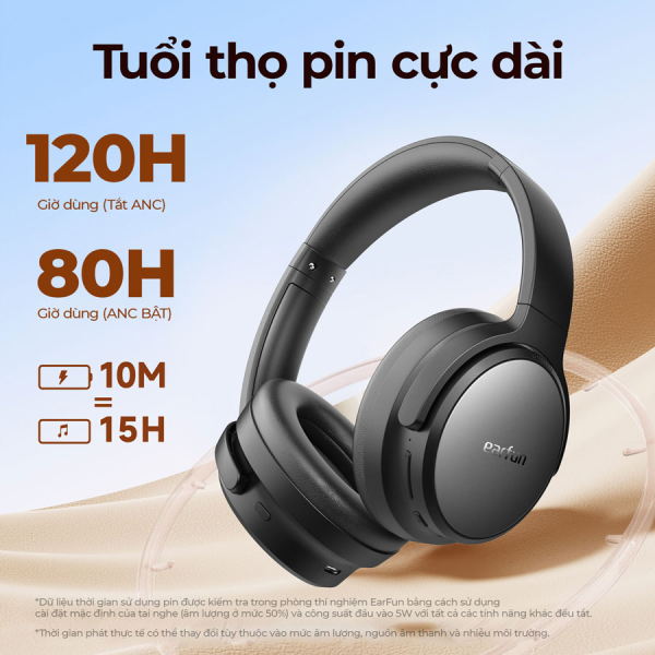Tai nghe chụp tai Earfun Tune Pro - Ảnh 5