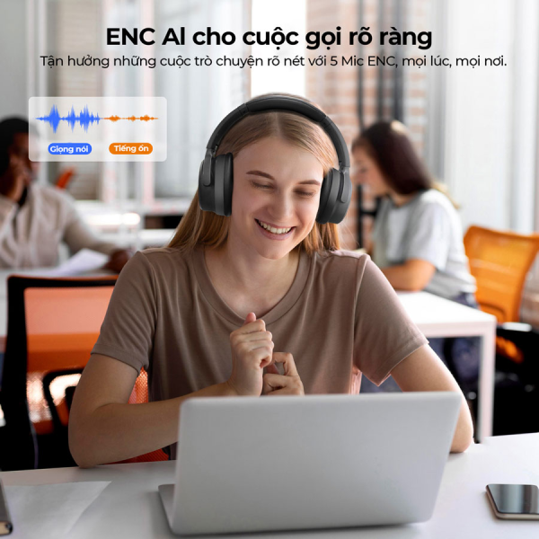 Tai nghe chụp tai Earfun Tune Pro - Ảnh 6
