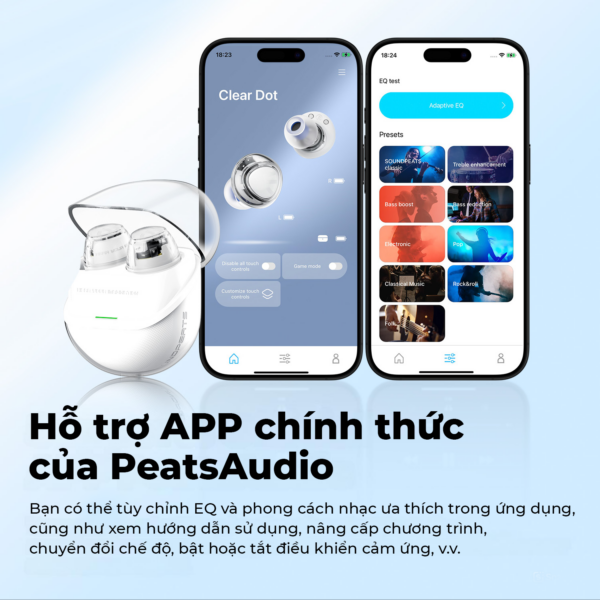 Tai nghe Bluetooth SoundPEATS Clear-Dot - Ảnh 6