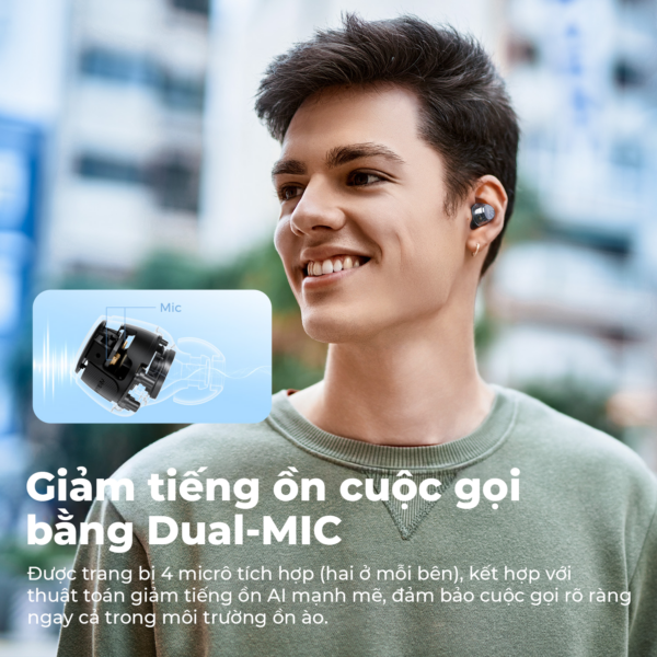 Tai nghe Bluetooth SoundPEATS Clear-Dot - Ảnh 7