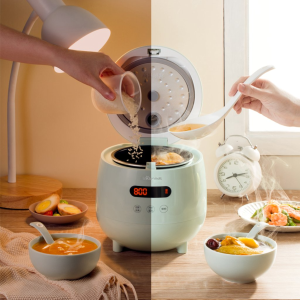 Nồi cơm điện mini đa năng Bear 1.2L DFB-B12F1 - Ảnh 8