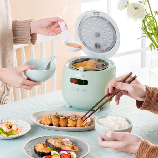 Nồi cơm điện mini đa năng Bear 1.2L DFB-B12F1 - Ảnh 9