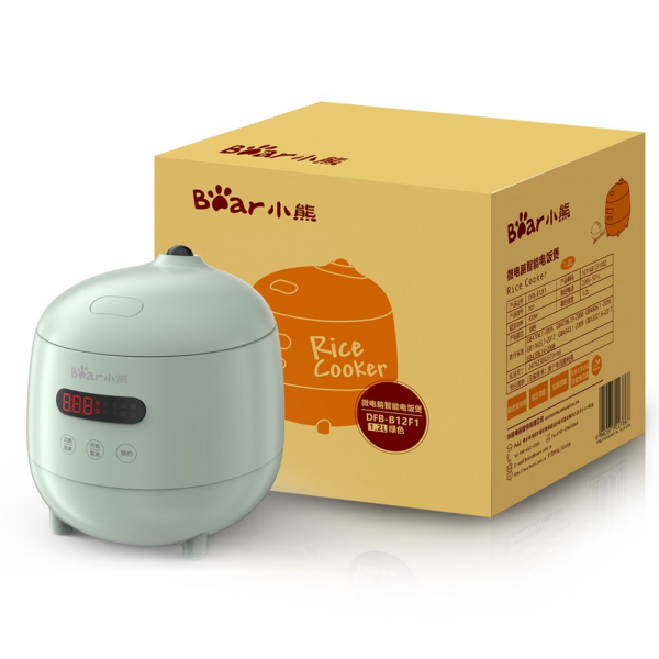 Nồi cơm điện mini đa năng Bear 1.2L DFB-B12F1 - Ảnh 7