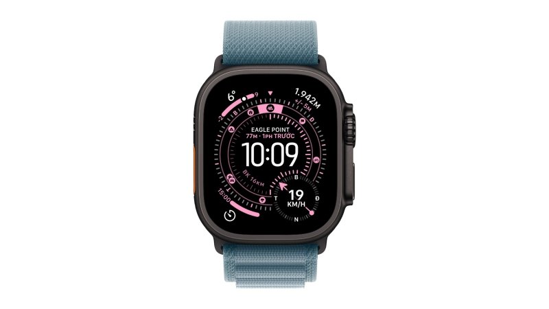 Apple Watch Ultra 3 (2025) 49mm 5G Viền Titan Dây Thép - Ảnh 3