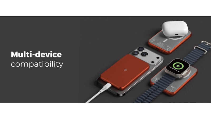Pin sạc dự phòng Mipow 5.000 mAh 15W 3-in-1 PowerCube Ultra-Slim MX05 - Ảnh 11