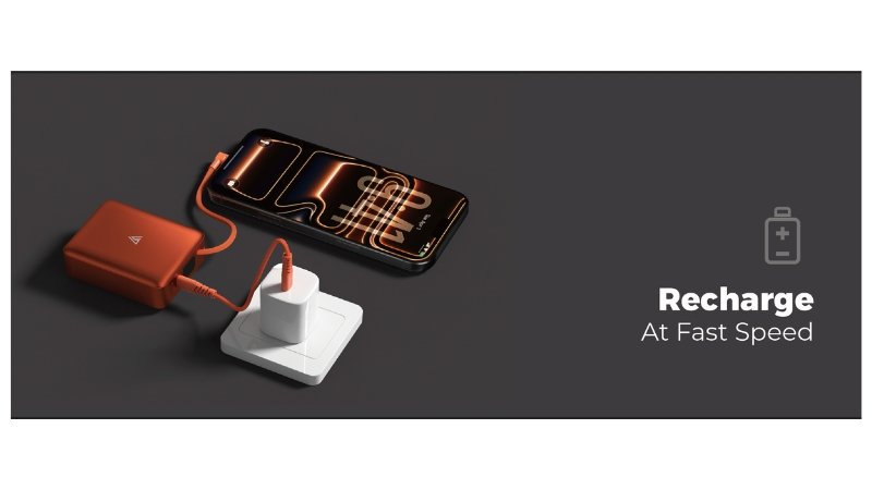 Pin sạc dự phòng Mipow 10.000 mAh 22.5W Aluminum tích hợp cáp sạc - Ảnh 7
