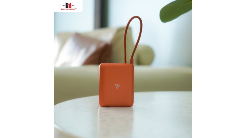 Pin sạc dự phòng Mipow 10.000 mAh 22.5W Aluminum tích hợp cáp sạc - Ảnh 12