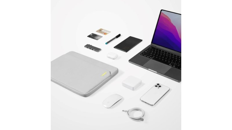 Túi chống sốc MacBook 13 inch Tomtoc Sleeve Light-A18 - Ảnh 19