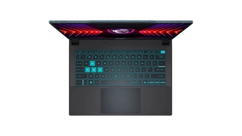 Laptop Gaming MSI Cyborg 14 A13VE-090VN (i7-13620H, RTX 4050 6GB, RAM 16GB DDR5, SSD 512GB, 14 Inch IPS FHD+ 144Hz 100% sRGB) - Ảnh 4