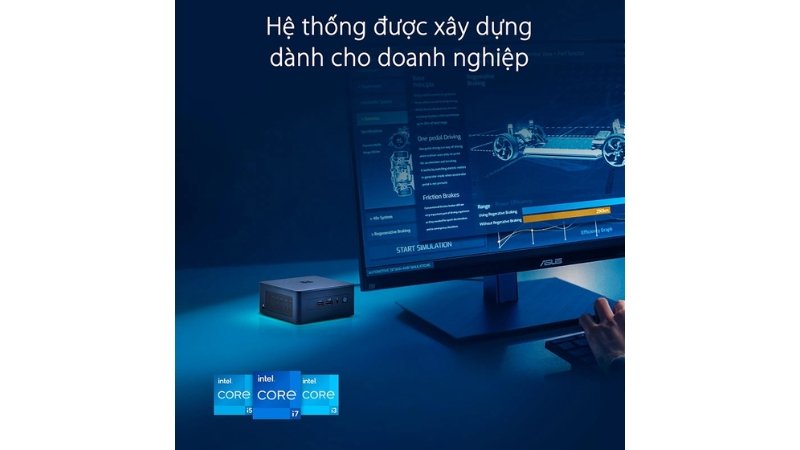 Máy bộ Asus Mini PC NUC 13 Pro RNUC13ANHH500000I (i5-13420H 3Y) - Ảnh 3