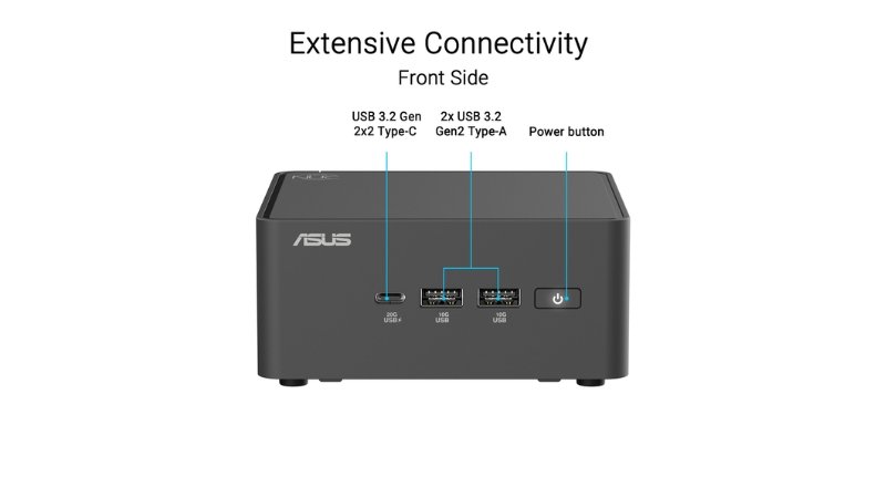 Máy bộ Asus Mini PC NUC 15 Pro Tall RNUC15CRHU500000I (Ultra 5 225H 3Y) - Ảnh 8