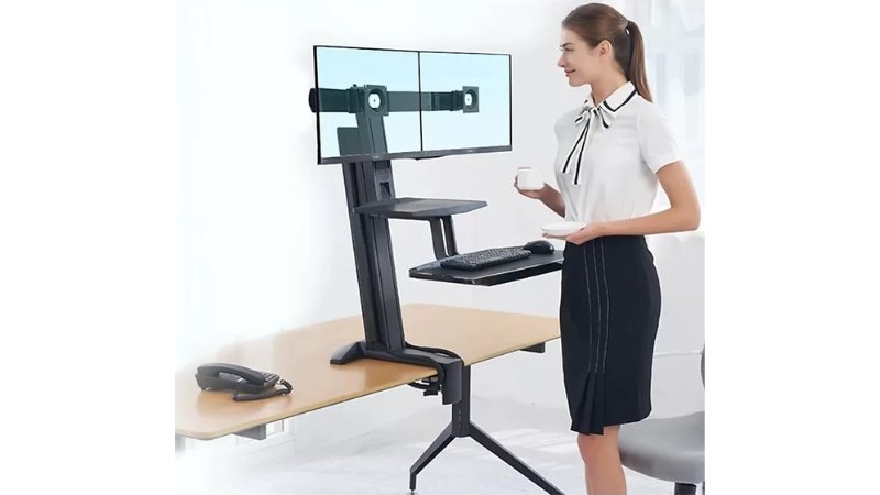 Giá treo màn hình máy tính North Bayou L100 Dual 22-32 inch - Ảnh 3