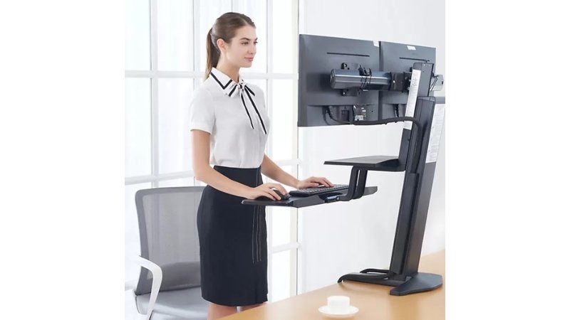 Giá treo màn hình máy tính North Bayou L100 Dual 22-32 inch - Ảnh 4