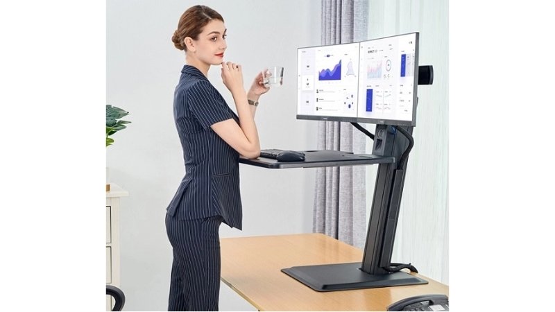 Giá treo màn hình máy tính North Bayou S100 Dual 22-27 inch - Ảnh 4