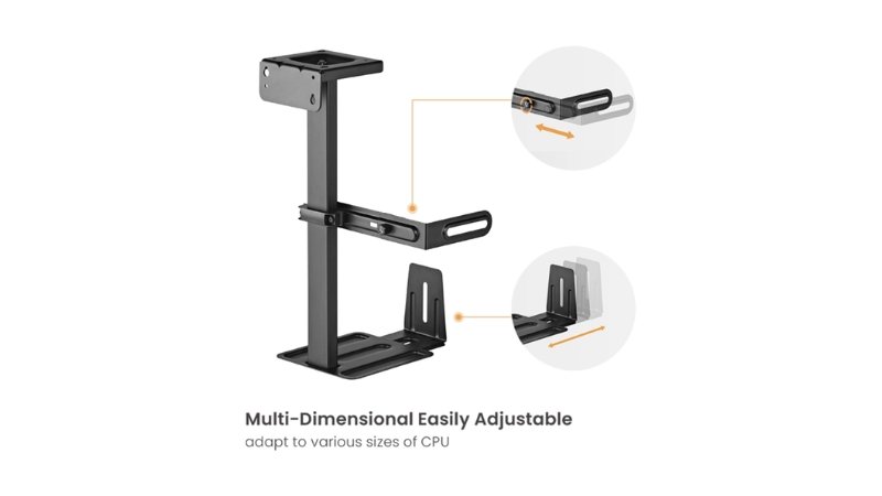 Giá treo thùng máy vi tính Brateck CPB-25 - Ảnh 3