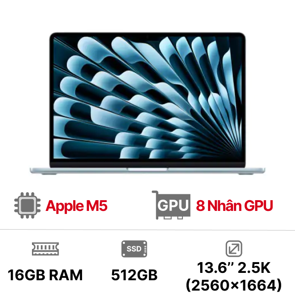 MacBook Air M5 2026 13 inch 10CPU 10GPU 24GB 1TB