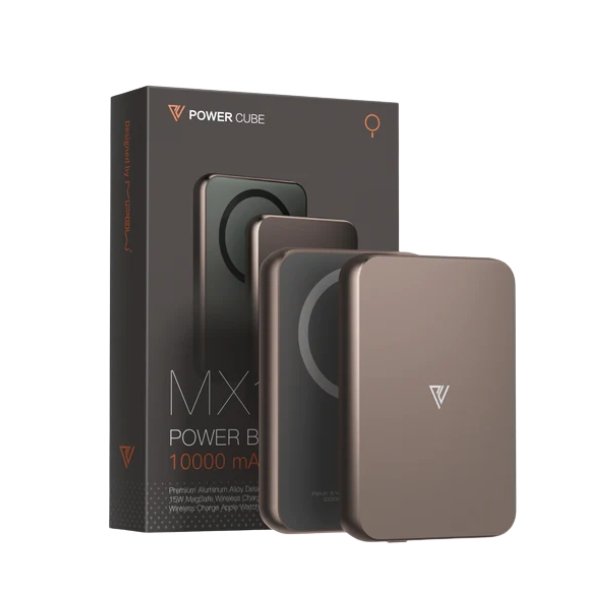 Pin sạc dự phòng Mipow 10.000 mAh 20W 3-in-1 PowerCube Ultra-Slim MX10 - Ảnh 2