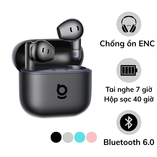 Tai nghe Bluetooth Baseus Bass BS2 Lite